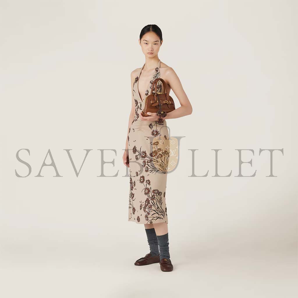 M1v M1v aventure nappa leather top-handle bag 5bb169 (28*16.5*10cm)